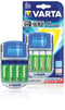 Varta POWERLCD - Snelle LCD Lader - Laadt tot 4 AA/AAA batterijen - 12V auto adapter