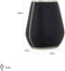 Richmond Vaas Mayla klein (Black)
