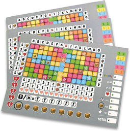 Familiespel Keer op Keer 2 Level 1 Scoreblokken 3 stuks
