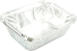 Bak - Aluminium - 250ml - 122x96x34mm - zilver - 1700 stuks