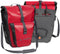 VAUDE Aqua Back Plus - Dubbele Fietstas - Waterdicht 51L - Rood (2 stuks)
