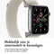 imoshion Nylon Trail bandje - Geschikt voor Apple Watch 1, 2, 3, 4, 5, 6, 7, 8, 9, 10 (42 mm), SE - 38/40/41 mm - Sterrenlicht - One Size