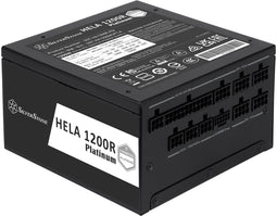 SilverStone HELA 1200R Platinum - ATX Voeding 1200W - Volledig Modulaire Kabels - 80 Plus Platinum