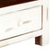vidaXL - Tv-meubel - 120x30x40 - cm - massief - acaciahout - wit
