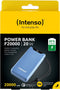 Intenso F20000 - Powerbank 20.000 mAh - Power Delivery en Quick Charge - Blauw