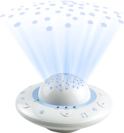 Alecto BC-125 - Baby Projector - Rustgevende Slaapliedjes - Wit