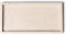 MOOISA - Dienblad - Marmer Tray Beige 15x30cm - rond marmer dienblad - vierkant marmer dienblad - decoratie schaal - tapasplank - serveerplank