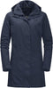 Jack Wolfskin MADISON AVENUE COAT - Outdoorjas - Ademend - Nachtblauw (2022)