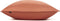 Zohome Kussensloop Satinado - Kussenhoes van 80x80 cm - Set van 2 stuks - 100% Katoen-Satijn - Oranje