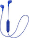 JVC HA-FX9BT - Draadloze bluetooth in-ear hoofdtelefoons - Microfoon - Blauw