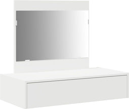 vidaXL - Wand-kledingtafel - Wit - 83x40x70 - cm