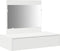vidaXL - Wand-kledingtafel - Wit - 83x40x70 - cm