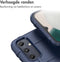 iMoshion Hoesje Geschikt voor Samsung Galaxy A05s Hoesje Siliconen - iMoshion Rugged Shield Backcover - Donkerblauw