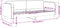 vidaXL - Slaapbank - 80x200 - cm - stof - donkergrijs