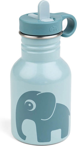 Done by Deer RVS drinkfles elphee 350 ml - blue