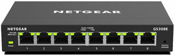 Netgear GS308E v1 - Managed Switch - 8x 1Gbps Ethernet - Layer 2 (32 VLANs)
