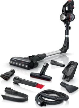 Bosch BCS711PET - Steelstofzuiger - Batterij/Accu 18 V 40 min Looptijd Zakloos 0,3 l Zwart Rood