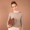 Selencia Tablet Hoes - Geschikt voor Samsung Galaxy Tab A7 - Nuria Vegan Lederen Trifold Bookcase - Bruin
