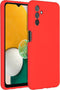 Accezz Samsung Galaxy A13 (5G) / A04s - Liquid Silicone Backcover - Schokabsorberend - Rood