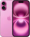 Apple iPhone 16 - Roze - 256 GB - Dubbele fysieke simkaart