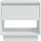 vidaXL - Nachtkastjes - 2 - st - 45x34x44 - cm - bewerkt - hout - wit