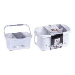 Bestek afdruiper Excellent Houseware Wit 23 x 12,5 x 12 cm