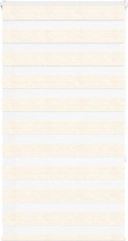 vidaXL - Zebra - rolgordijn - 85x150 - cm - stofbreedte - 80,9 - cm - marmerbeige