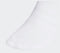 adidas Sportswear - Gevoerde Enkelsokken - Demping en Voetboogondersteuning - Wit (3 paar)
