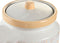 Tin DKD Home Decor 15 x 15 x 21 cm Wit Geel Dolomite Shabby Chic