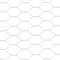 vidaXL Draadgaas hexagonaal 25x1.2 m staal met PVC coating grijs
