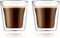 Bodum CANTEEN - Dubbelwandige Glazen - Isolerend - 0.10 l (2 stuks)