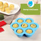 HI NATURE™ Babyvoeding bewaarbakjes - 100% BPA-vrij siliconen - Inclusief 4 babylepels (2 stuks)