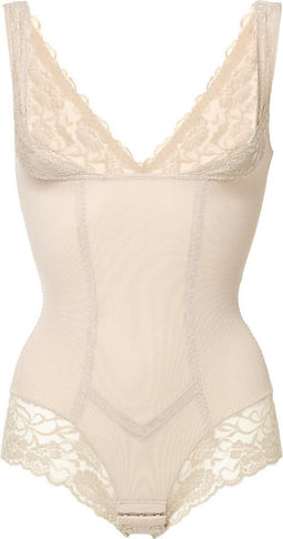 MAGIC Bodyfashion - Super Control Body - Dubbele mesh laag - Latte (XXL)