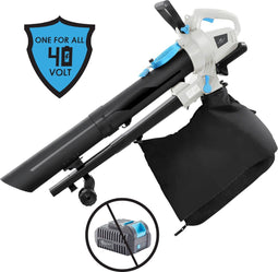 H-Ster Leo - Accu Bladblazer 40 Volt - 3 IN 1 Blazen zuigen versnipperen 187 km/h - (excl. accu en lader)