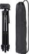 DÖRR Smarty Tripod 1/4 inch Werkhoogte: 40.5 - 112 cm Zwart Incl. smartphonehouder, Incl. tas