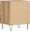 vidaXL - Nachtkastjes - 2 - stuks - Ambachtelijk - Eiken - 40x35x50 - cm - Gegaan - Hout