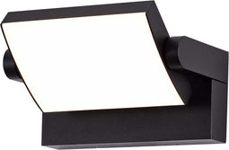 V-TAC VT-11020-B Draaibare LED wandlamp - IP65 - Zwart - 17W - 2520 Lumen - 4000K