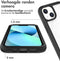 iMoshion Hoesje Geschikt voor iPhone 14 Hoesje - iMoshion 360° Full Protective Case - Zwart / Transparant