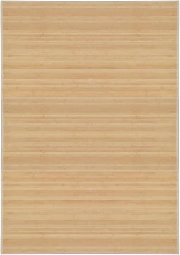 vidaXL - Tapijt - 160x230 - cm - bamboe - natuurlijk