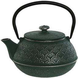 Theepot Home ESPRIT Zwart Groen Roestvrij staal Ijzer 800 ml