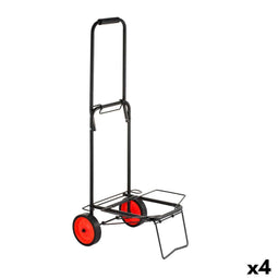 Trolley Bricotech 42 x 39 x 97 cm Multifunctioneel (4 Stuks)
