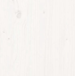 vidaXL - Hoofdbord - wandmontage - 146,5x3x80 - cm - massief - grenenhout - wit