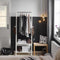 SoBuy Kledingrek - MDF - Max. 15 kg - 66 x 39 x 180 cm - Wit