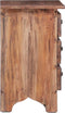 vidaXL - Nachtkastje - 30x30x51 - cm - massief - mahoniehout