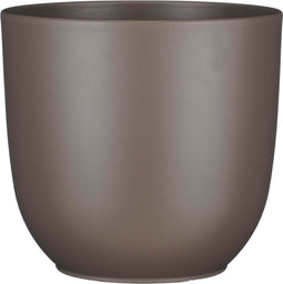 Mica Decorations Tusca Bloempot - 25x25x23 cm - Keramiek - Grijs