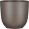 Mica Decorations Tusca Bloempot - 25x25x23 cm - Keramiek - Grijs