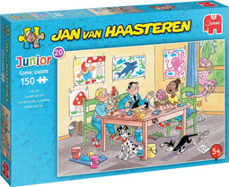 Jan van Haasteren Junior 20 - Legpuzzel - 150 stukjes - Creatief met klei
