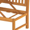 vidaXL - Dagbed - met - grijs - kussen - 200x60x75 - cm - massief - acaciahout
