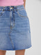 Vero Moda Vmbrenda Hr Short Dnm Skirt - Kort - Lichtblauw Denim (2022)