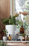 Capi Europe - Vaas elegant laag Row NL - 46x58 - Antraciet - Opening Ø38 - Bloempot voor binnen en buiten - Levenslang garantie - Breukbestendig - 100% Recyclebaar - CO2 Neutraal geproduceerd - KRWZ783